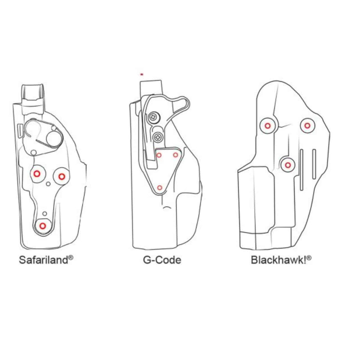 S&amp;S Precision Holster Extender w/ Reinforced GRT - Broad Arrow Tactical