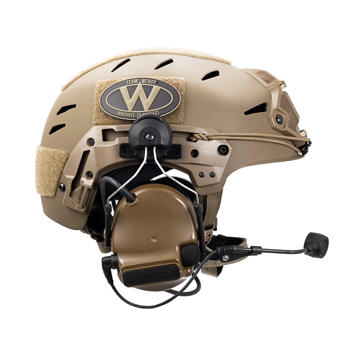 Team Wendy Exfil Peltor Quick Release Comms Adapter - Broad Arrow Tactical