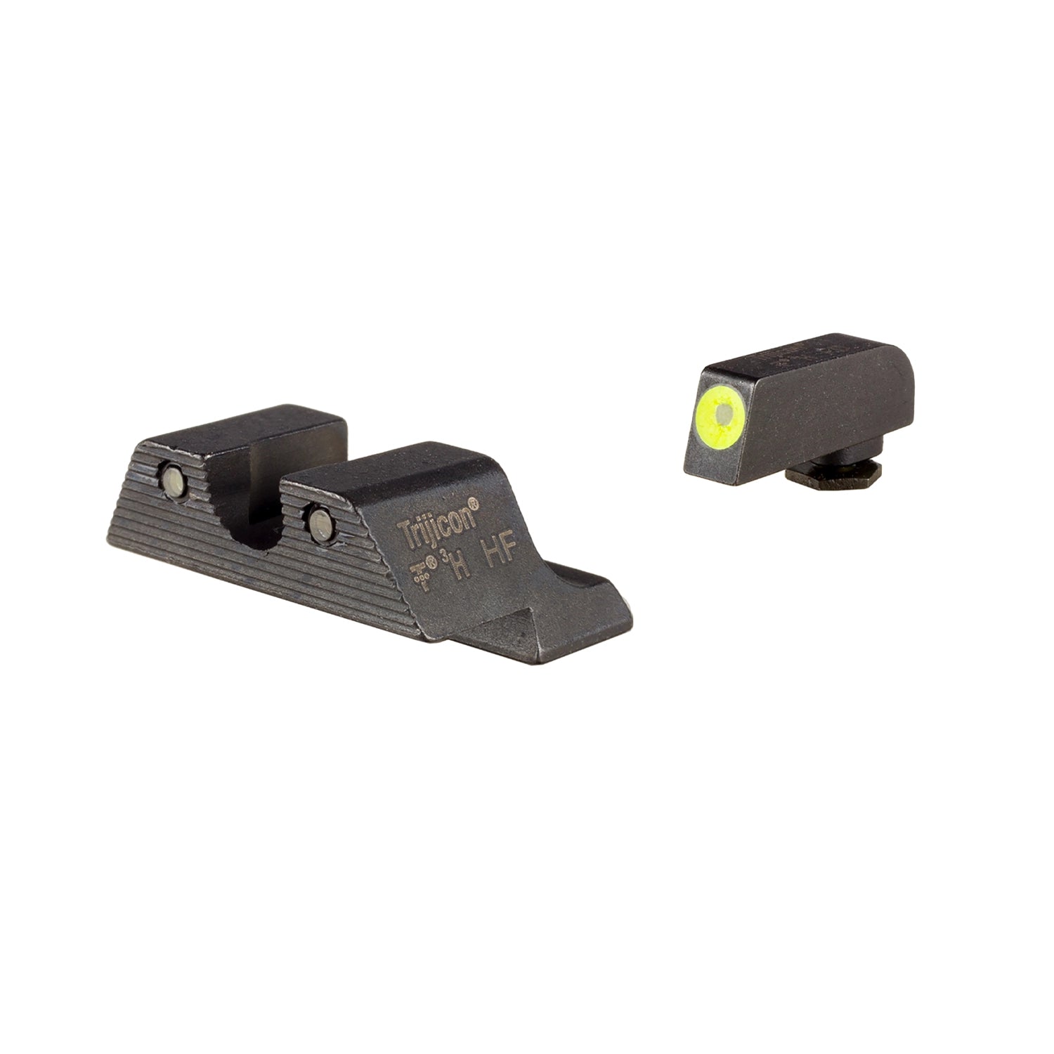 Trijicon Yellow HD Night Sights - Glock Small Frames - Broad Arrow Tactical