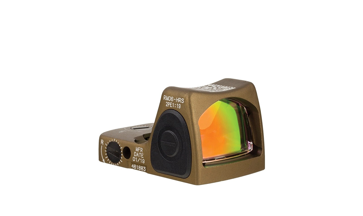 Trijicon RMR® HRS Type 2 Red Dot Sight 3.25 MOA Red Dot, Adjustable LED, Hard Anodized - Broad Arrow Tactical