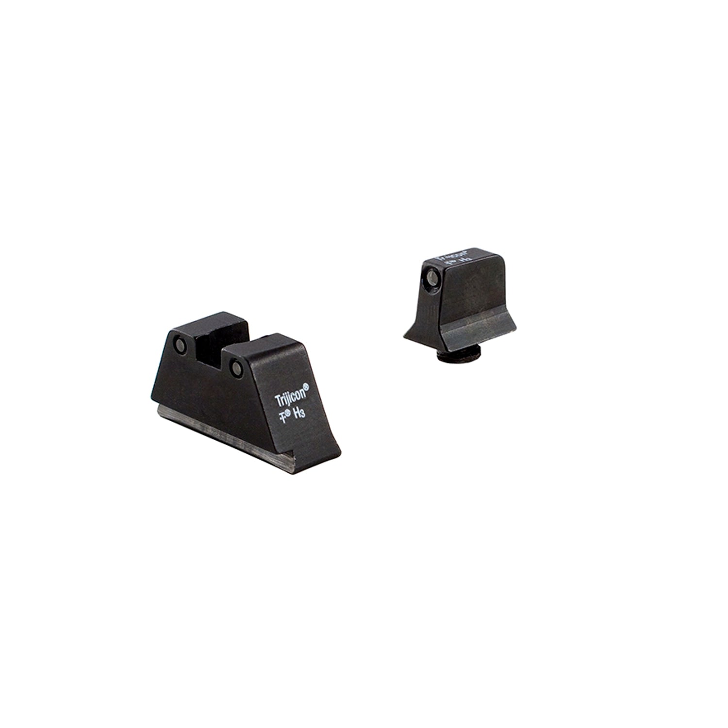 Trijicon Dual Defence Kit RMR Type 2 Sight Adjustable LED 3.25 MOA Red Dot With Bright & Tough Night Sight Suppressor Set Glock Black
