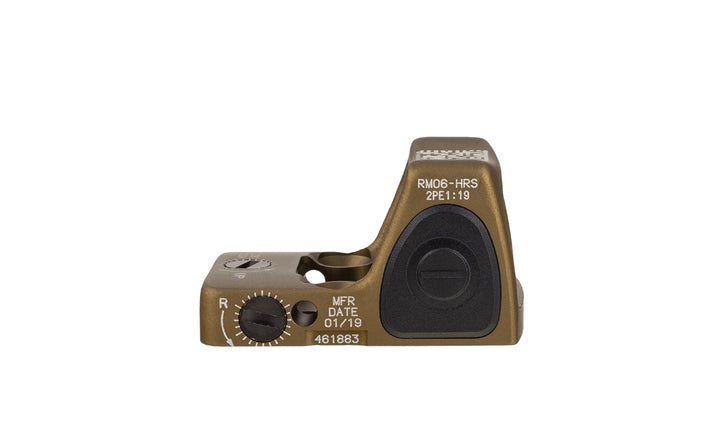 Trijicon RMR® HRS Type 2 Red Dot Sight 3.25 MOA Red Dot, Adjustable LED, Hard Anodized - Broad Arrow Tactical