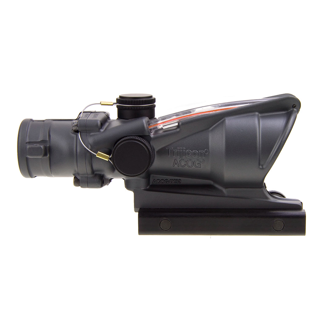 Trijicon Sniper Grey ACOG 4x32 Red Dual Illuminated .223 / 5.56 Crosshair Reticle - Broad Arrow Tactical