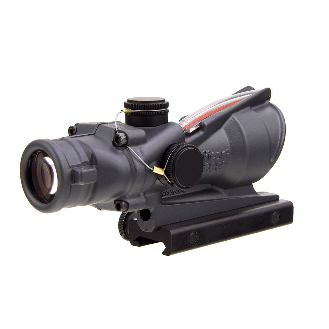 Trijicon Sniper Grey ACOG 4x32 Red Dual Illuminated .223 / 5.56 Crosshair Reticle - Broad Arrow Tactical