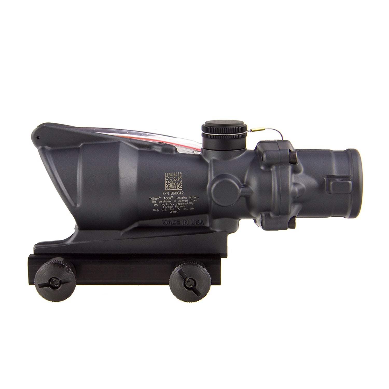 Trijicon Sniper Grey ACOG 4x32 Red Dual Illuminated .223 / 5.56 Crosshair Reticle