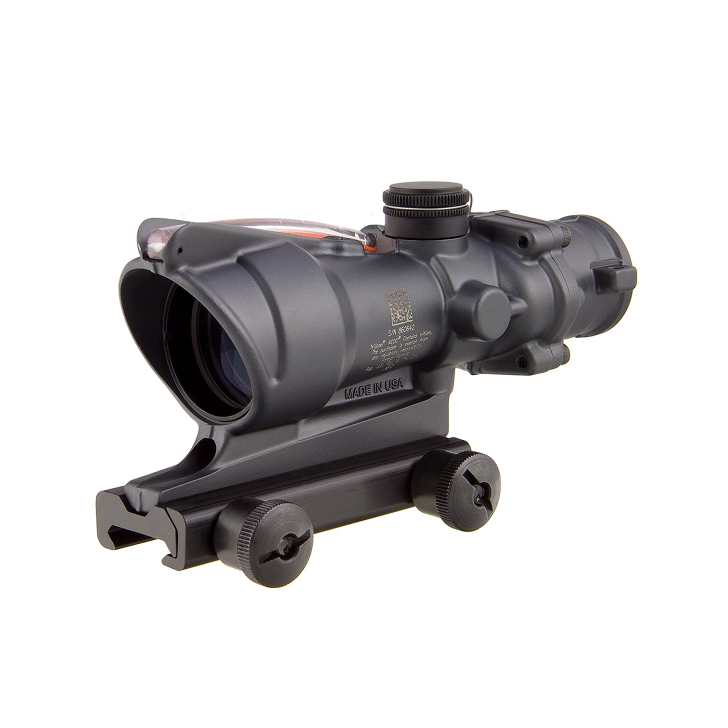 Trijicon Sniper Grey ACOG 4x32 Red Dual Illuminated .223 / 5.56 Crosshair Reticle