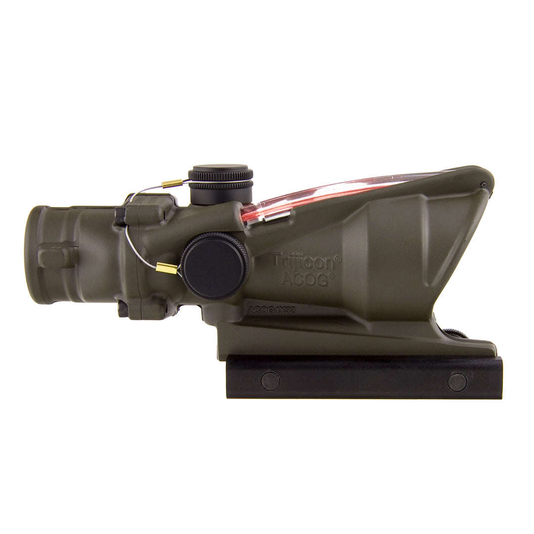 Trijicon OD Green ACOG 4x32 Red Dual Illuminated .223 / 5.56 Crosshair Reticle