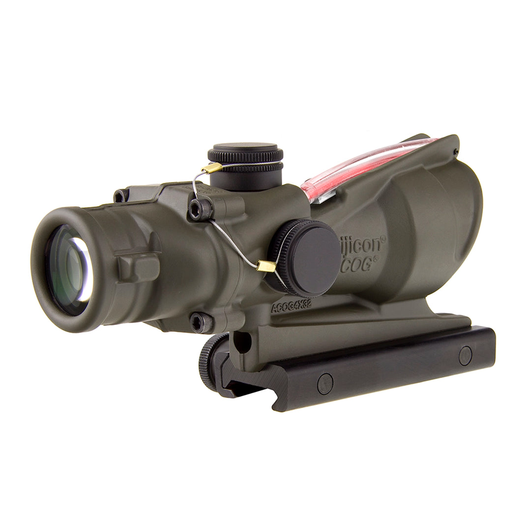 Trijicon OD Green ACOG 4x32 Red Dual Illuminated .223 / 5.56 Crosshair Reticle