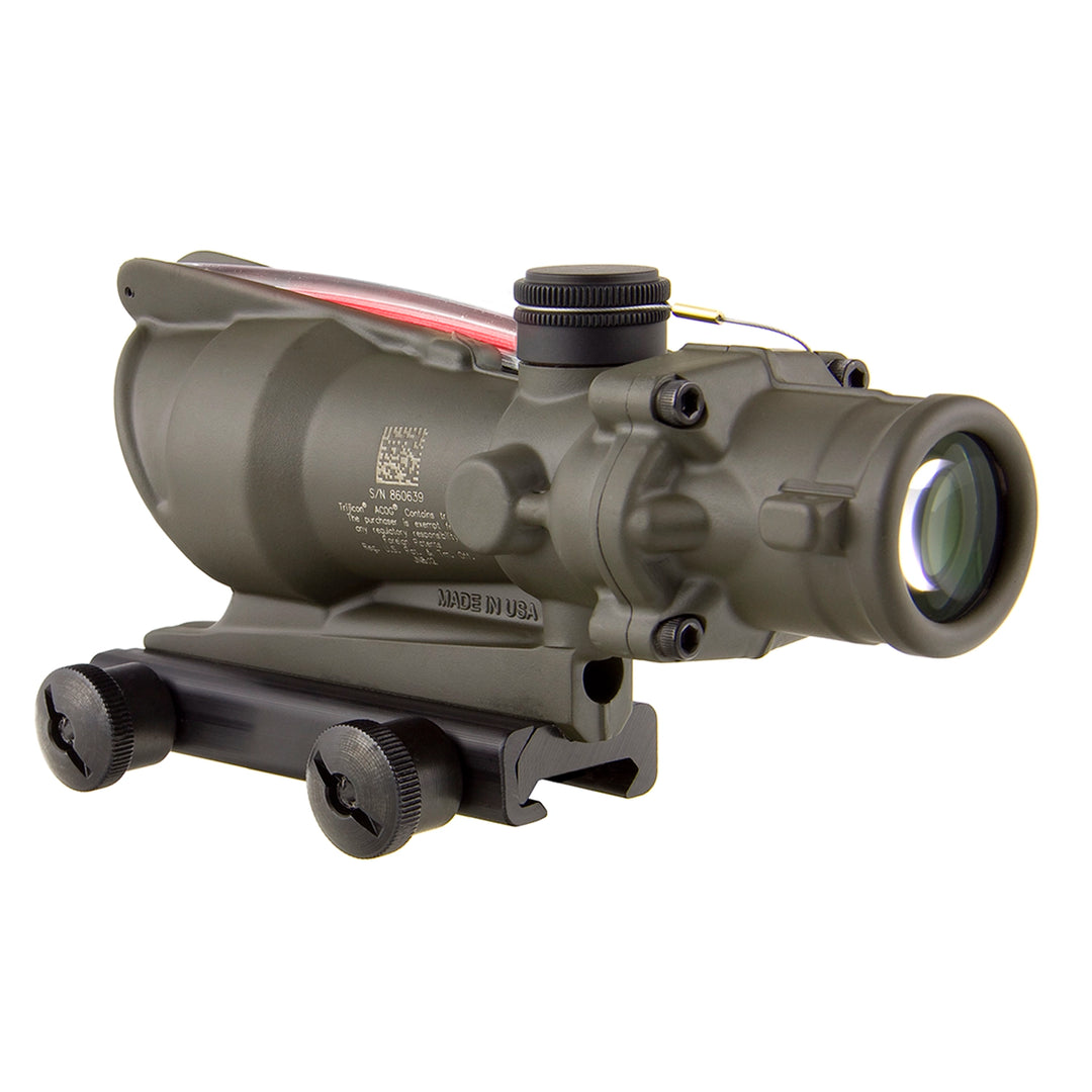 Trijicon OD Green ACOG 4x32 Red Dual Illuminated .223 / 5.56 Crosshair Reticle