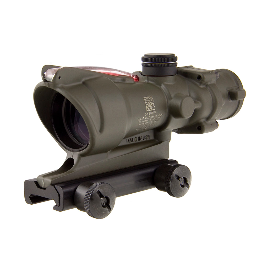 Trijicon OD Green ACOG 4x32 Red Dual Illuminated .223 / 5.56 Crosshair Reticle