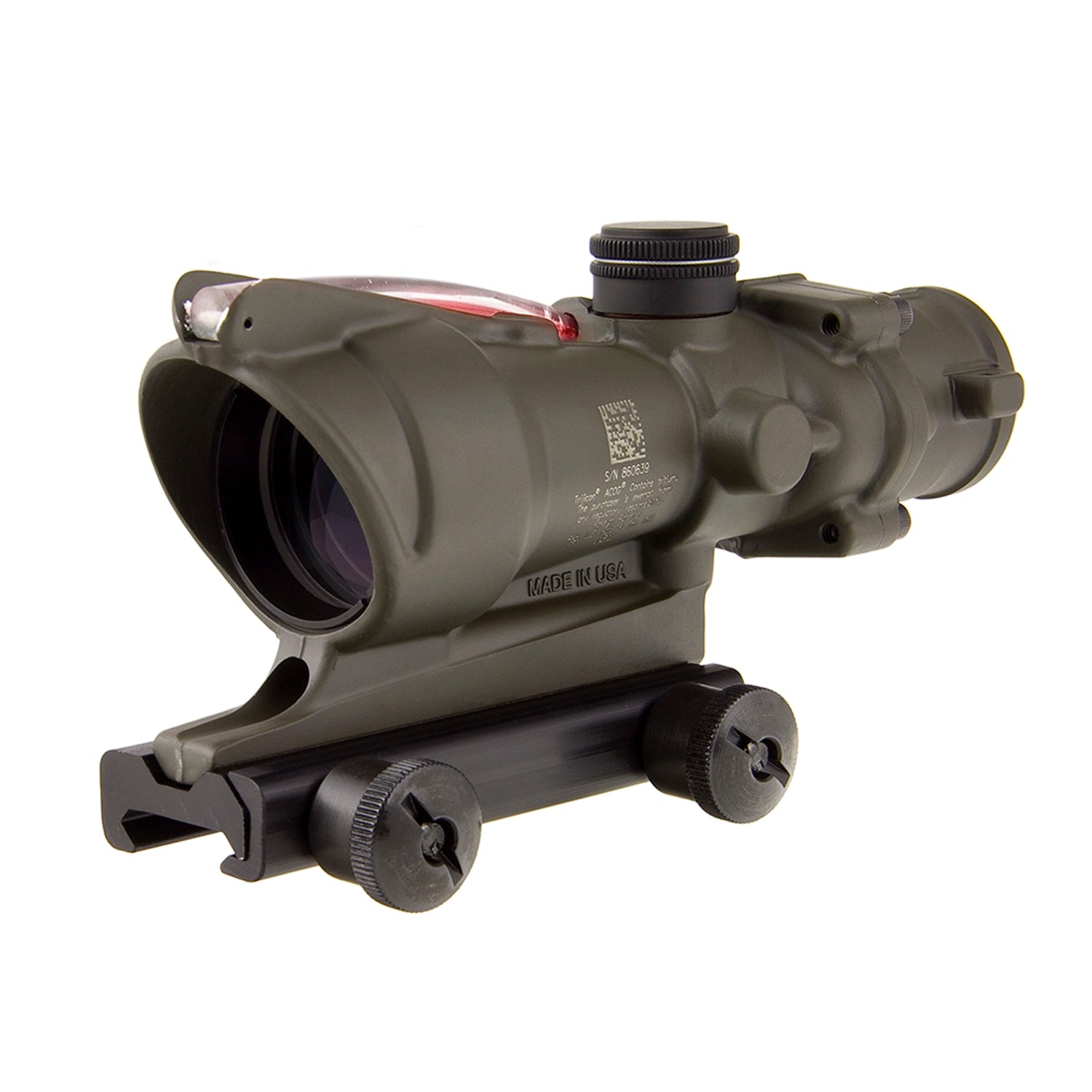 Trijicon OD Green ACOG 4x32 Red Dual Illuminated .223 / 5.56 Crosshair Reticle