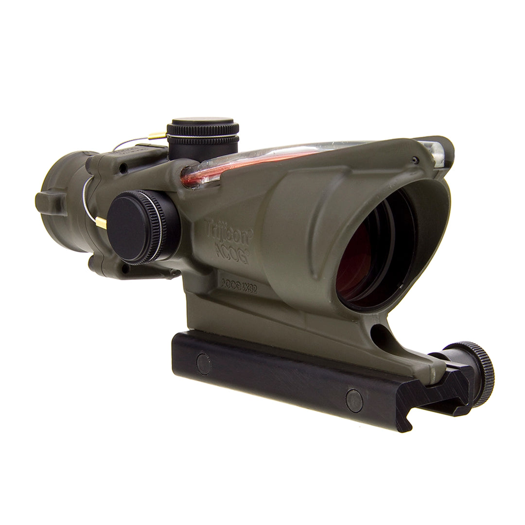 Trijicon OD Green ACOG 4x32 Red Dual Illuminated .223 / 5.56 Crosshair Reticle