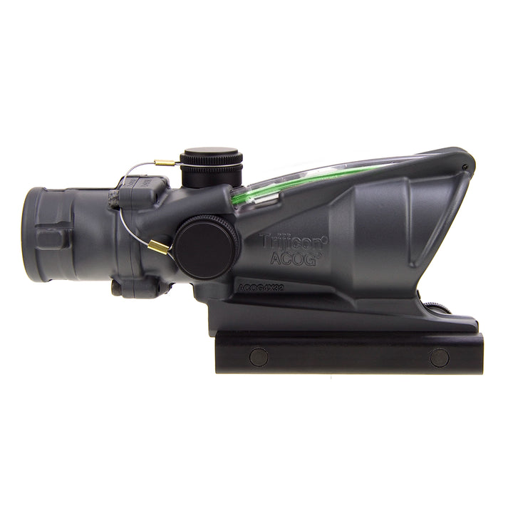 Trijicon Sniper Grey ACOG 4x32 Green Dual Illuminated .223 / 5.56 Crosshair Reticle - Broad Arrow Tactical