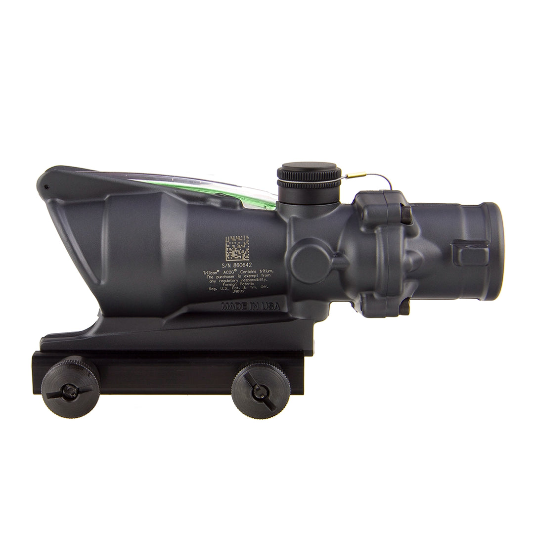 Trijicon Sniper Grey ACOG 4x32 Green Dual Illuminated .223 / 5.56 Crosshair Reticle - Broad Arrow Tactical
