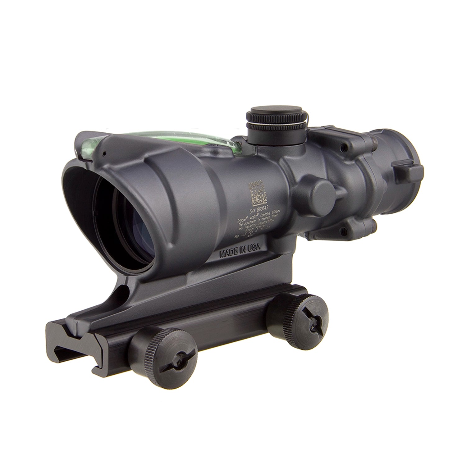 Trijicon Sniper Grey ACOG 4x32 Green Dual Illuminated .223 / 5.56 Crosshair Reticle