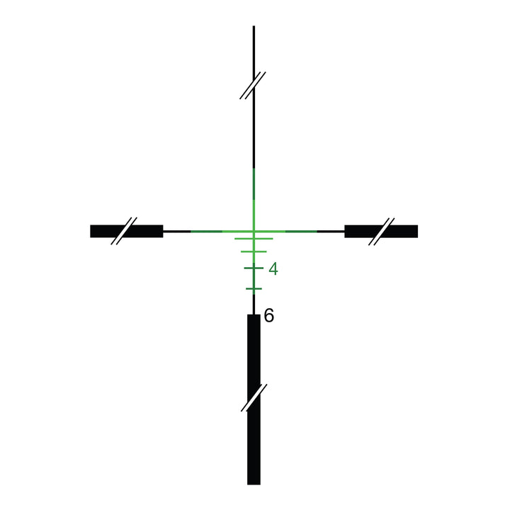 Trijicon Sniper Grey ACOG 4x32 Green Dual Illuminated .223 / 5.56 Crosshair Reticle - Broad Arrow Tactical