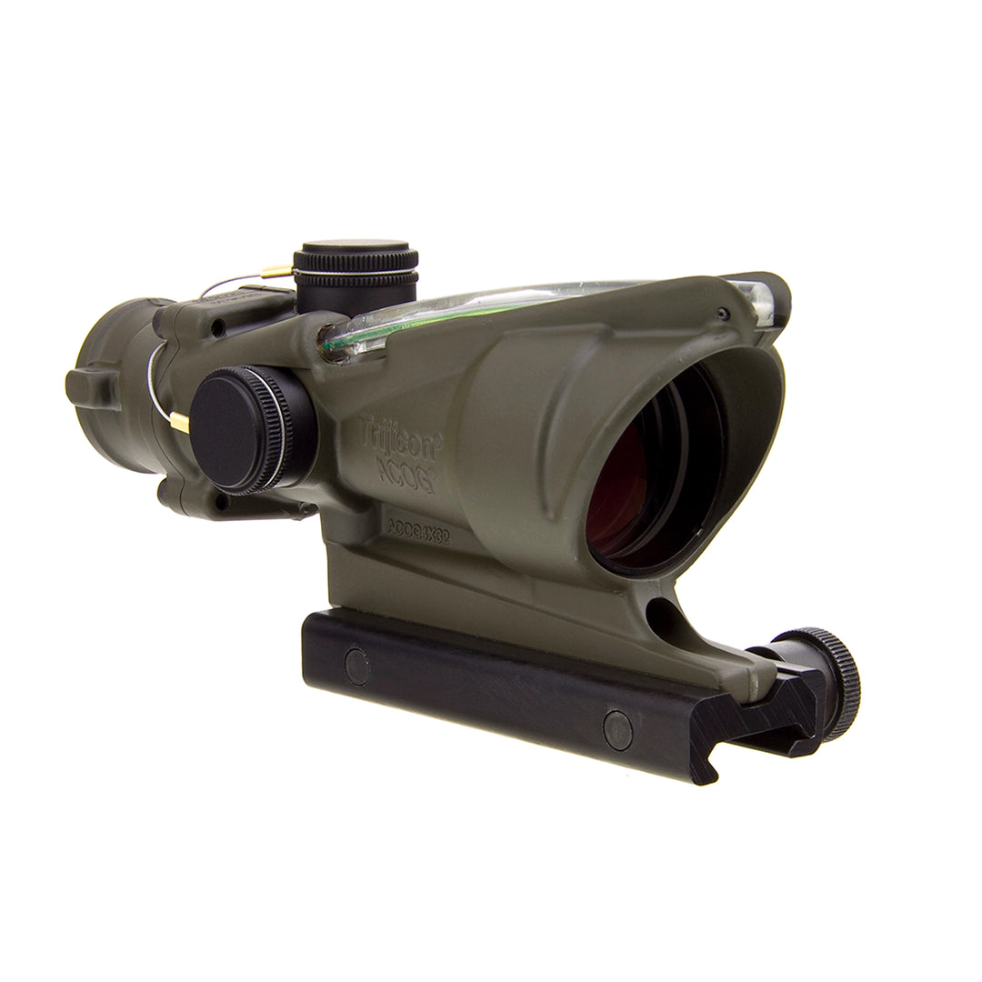 Trijicon OD Green ACOG 4x32 Green Dual Illuminated .223 / 5.56 Crosshair Reticle - Broad Arrow Tactical