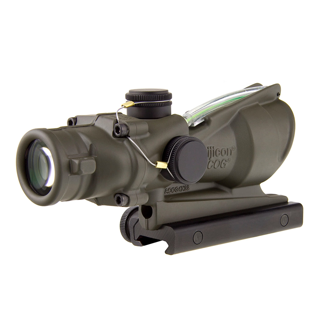 Trijicon OD Green ACOG 4x32 Green Dual Illuminated .223 / 5.56 Crosshair Reticle - Broad Arrow Tactical