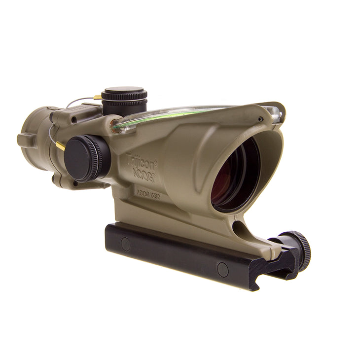 Trijicon FDE ACOG 4x32 Green Dual Illuminated .223 / 5.56 Crosshair Reticle
