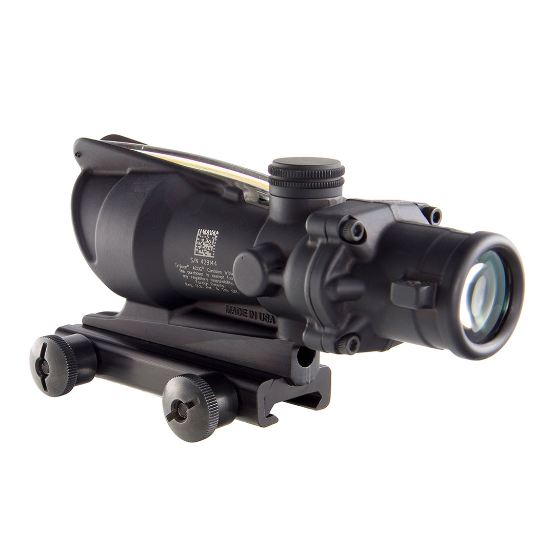 Trijicon 4x32 BAC ACOG, Amber Dual Illuminated Crosshair 300BLK DBC Reticle - Broad Arrow Tactical