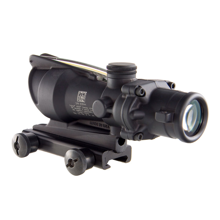 Trijicon 4x32 BAC ACOG, Amber Dual Illuminated Crosshair 300BLK DBC Reticle - Broad Arrow Tactical