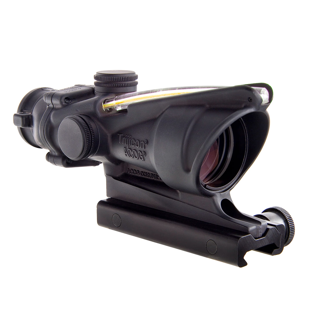 Trijicon 4x32 BAC ACOG, Amber Dual Illuminated Crosshair 300BLK DBC Reticle - Broad Arrow Tactical