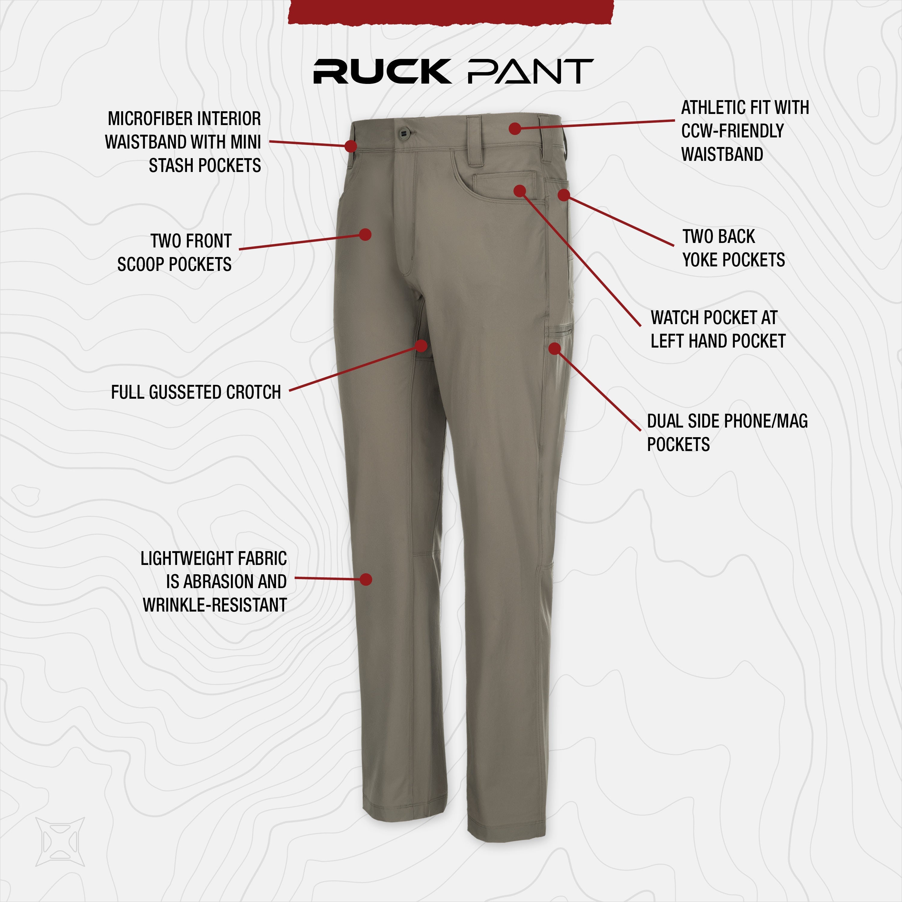 Vertx Men S Ruck Pant
