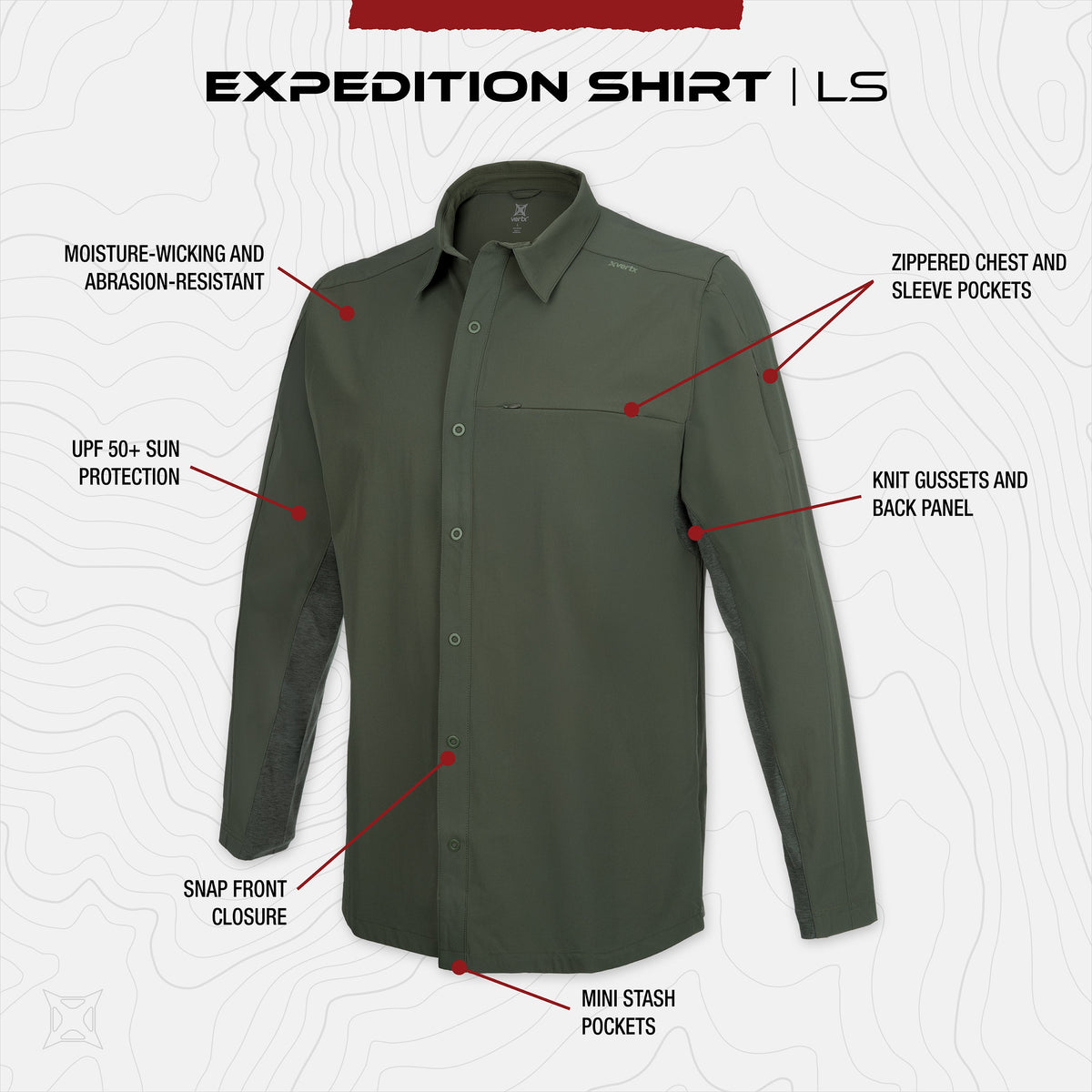 Vertx Expedition Men S Long Sleeve Shirt