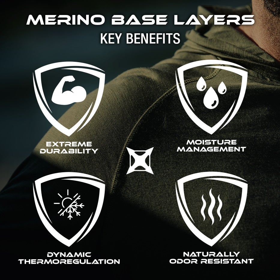 Vertx Merino Wool Base Layer Pant