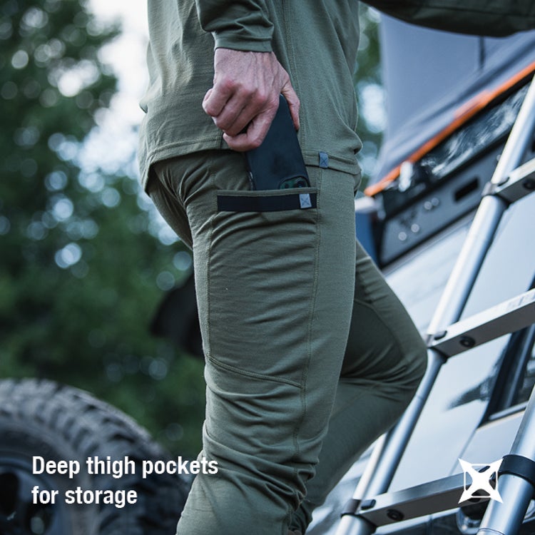 Vertx Merino Wool Base Layer Pant