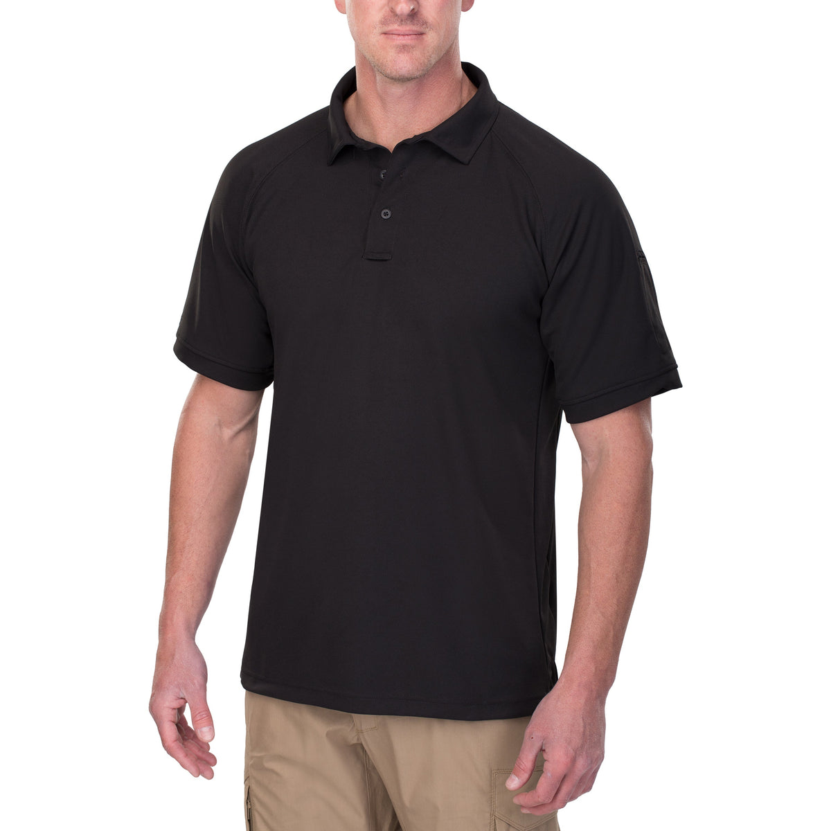 Vertx Men S Heatshield Short Sleeve Polo F K A Coldblack