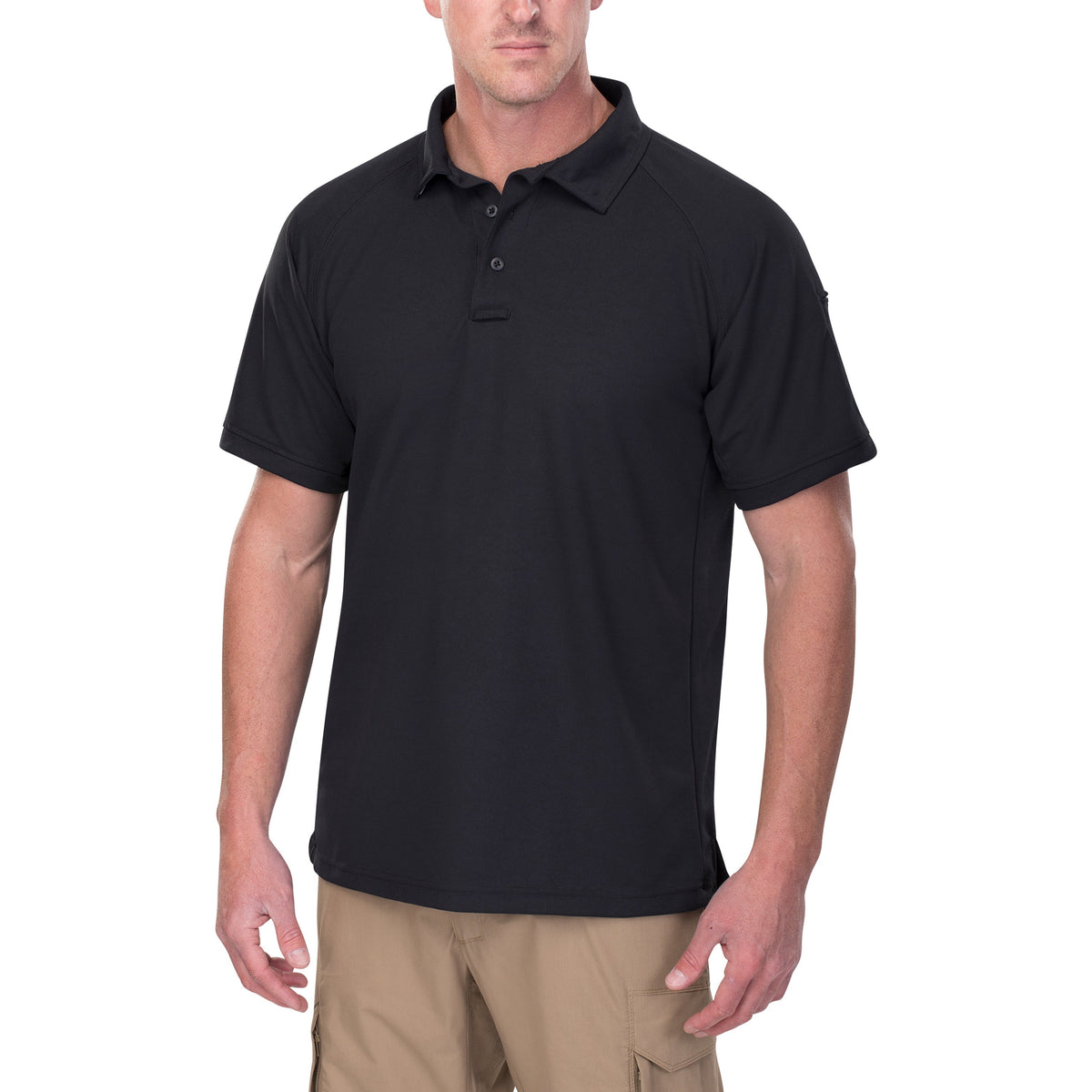 Vertx Men S Heatshield Short Sleeve Polo F K A Coldblack
