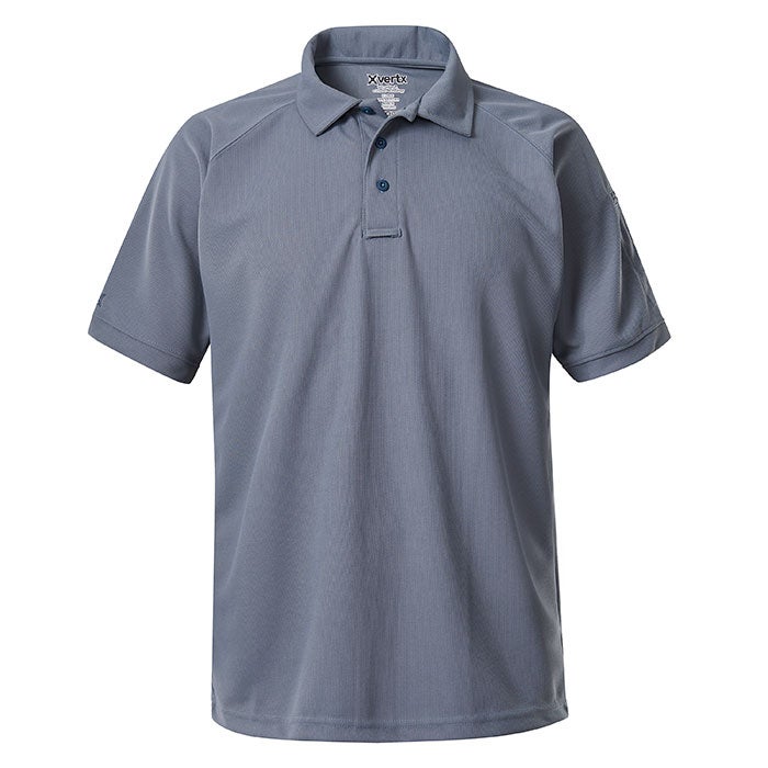 Vertx Men S Heatshield Short Sleeve Polo F K A Coldblack