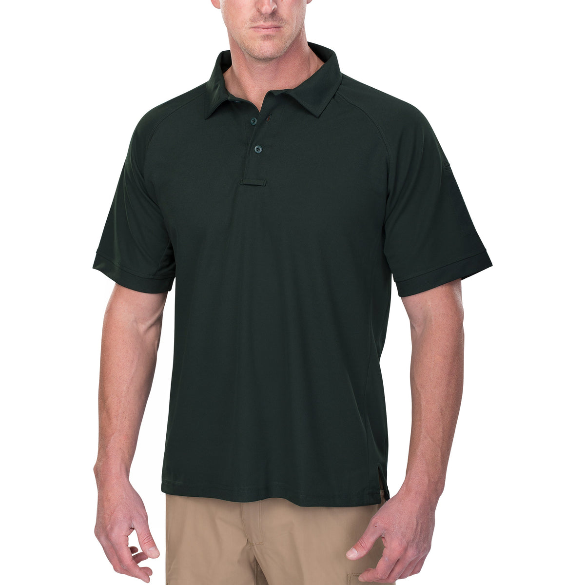 Vertx Men S Heatshield Short Sleeve Polo F K A Coldblack