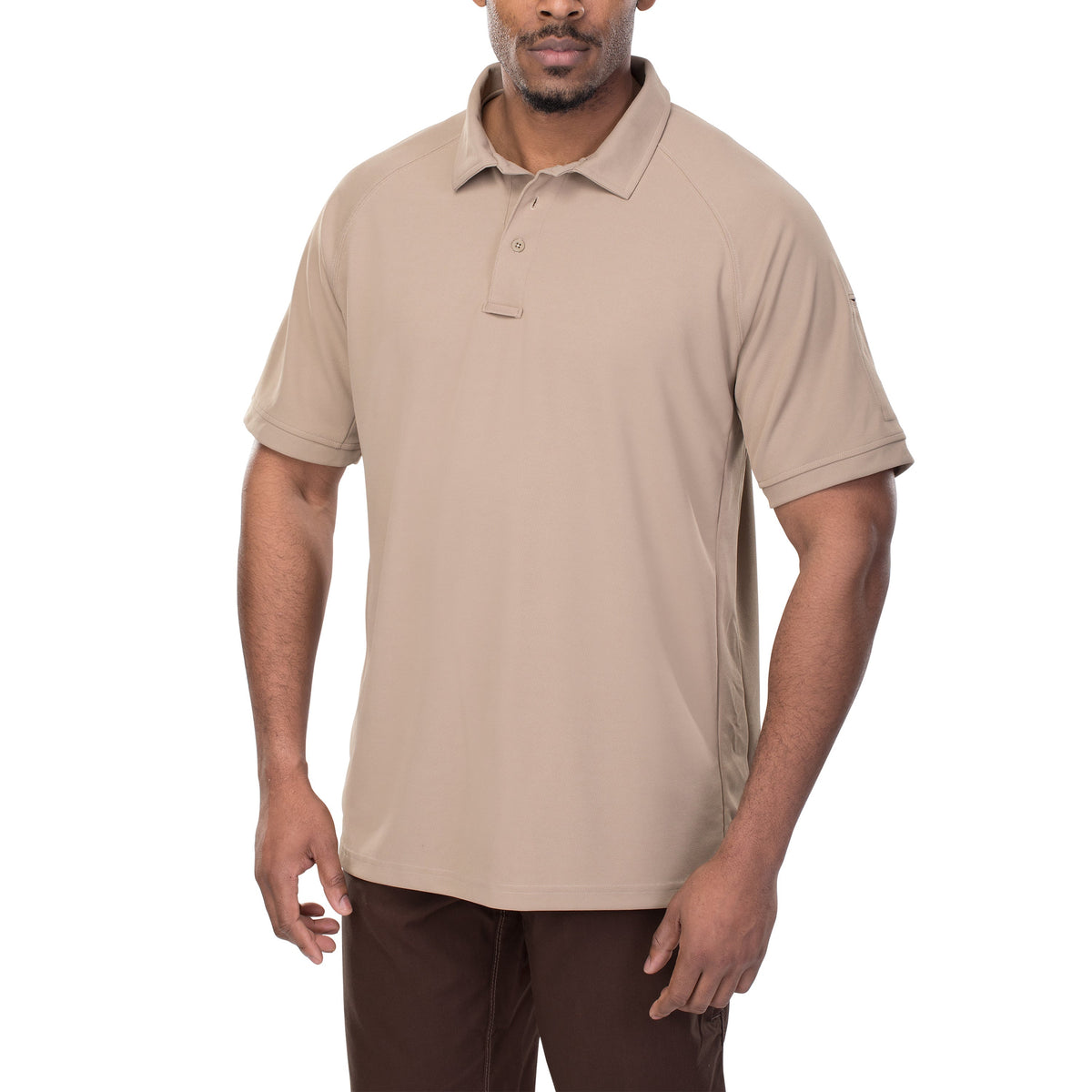 Vertx Men S Heatshield Short Sleeve Polo F K A Coldblack