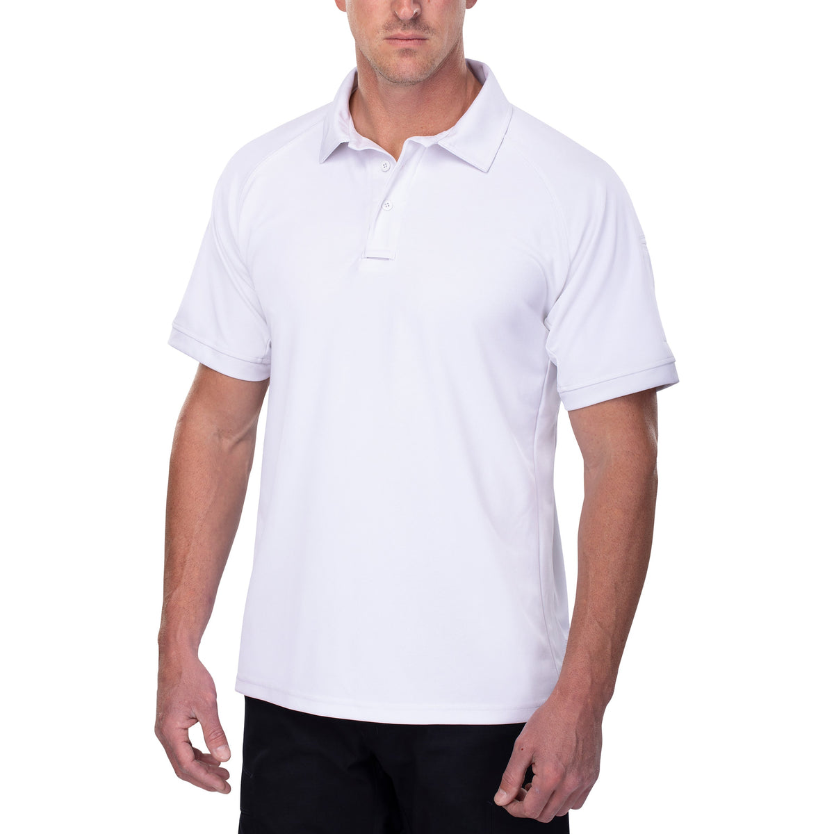 Vertx Men S Heatshield Short Sleeve Polo F K A Coldblack