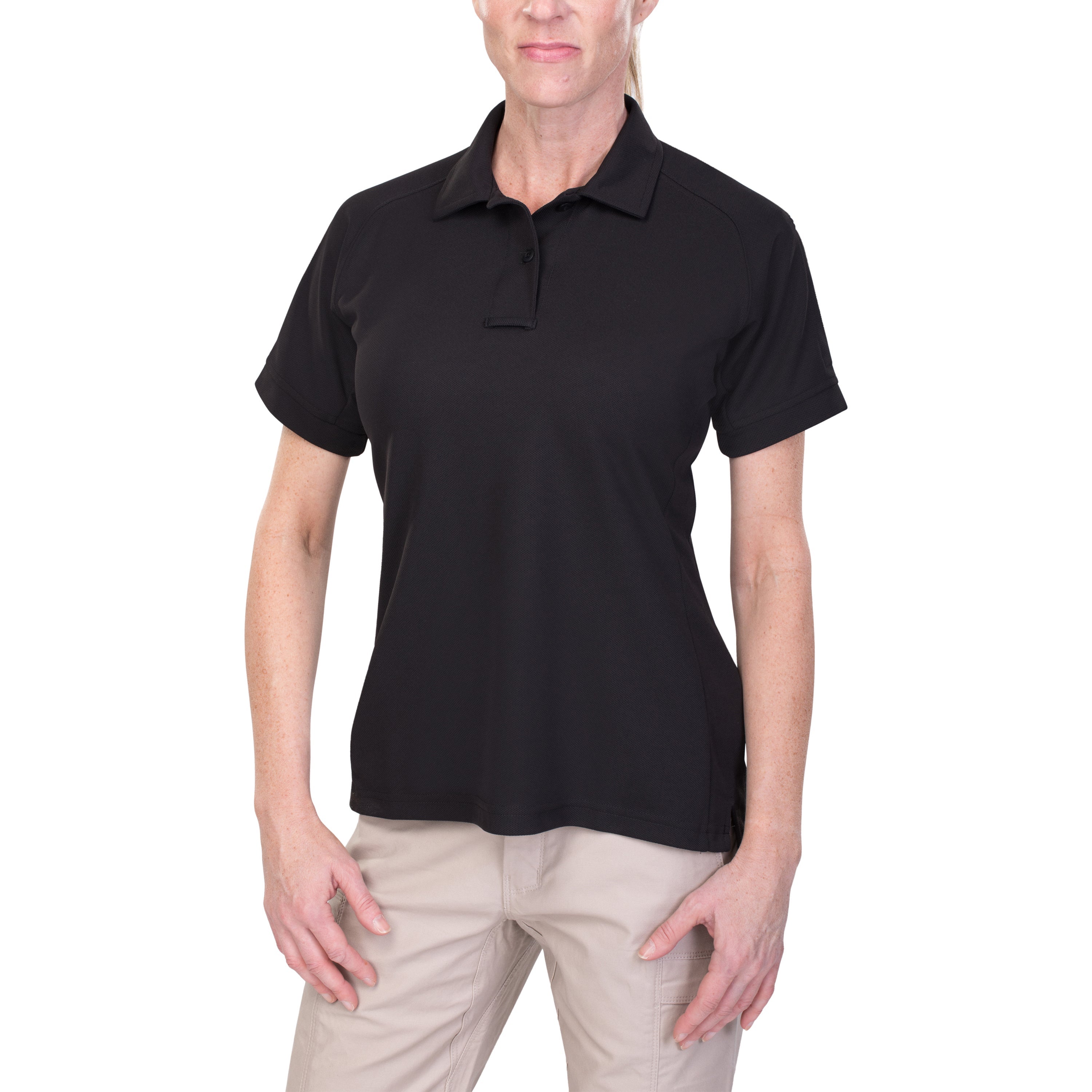 Vertx Women S Heatshield Short Sleeve Polo F K A Coldblack