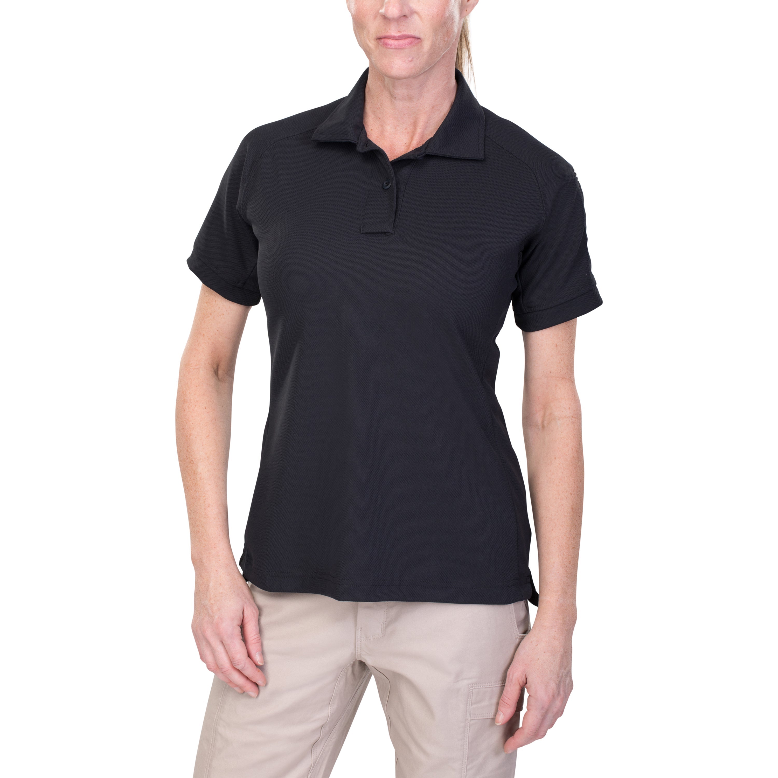 Vertx Women S Heatshield Short Sleeve Polo F K A Coldblack