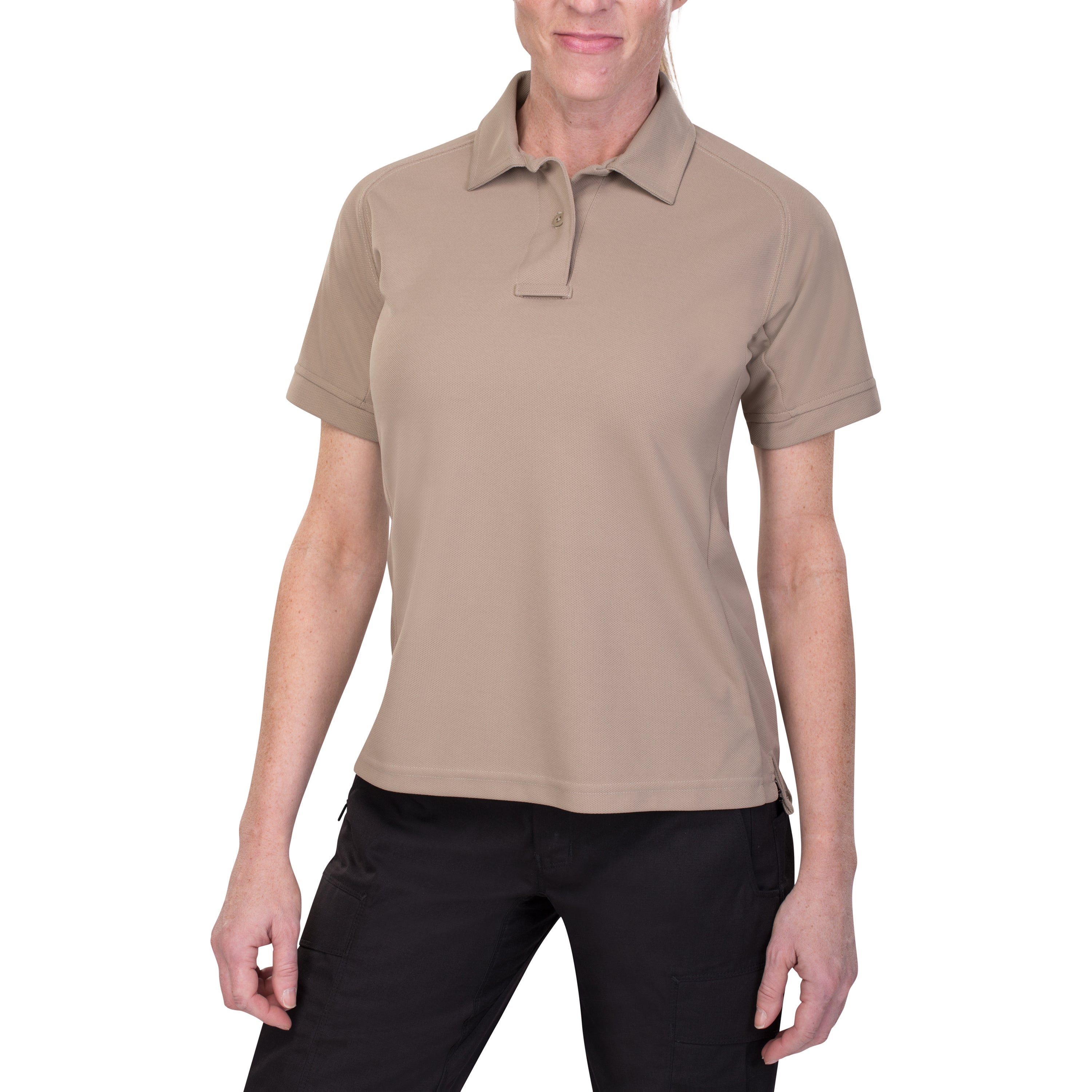 Vertx Women S Heatshield Short Sleeve Polo F K A Coldblack