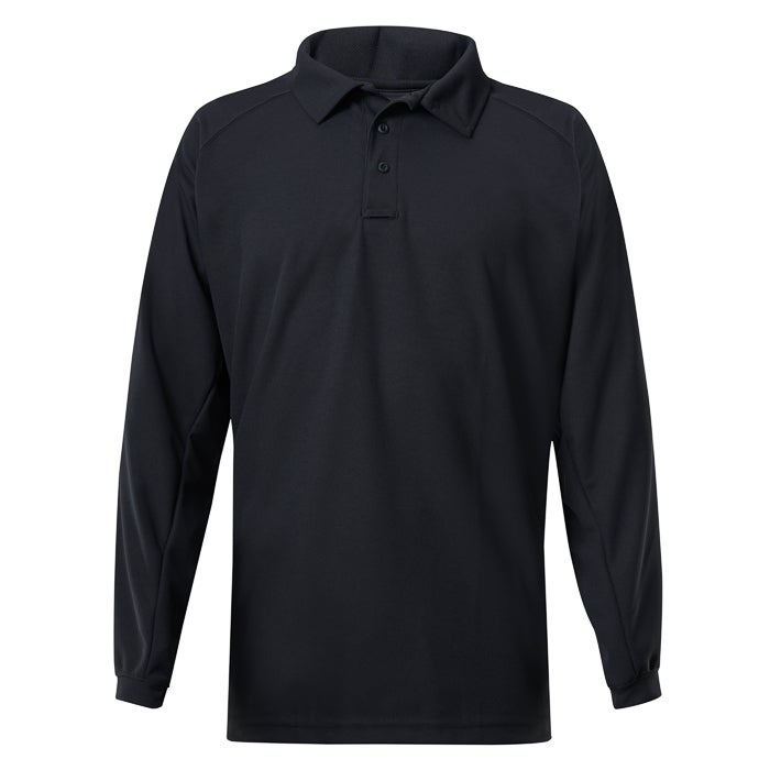Vertx Men S Heatshield Long Sleeve Polo F K A Coldblack