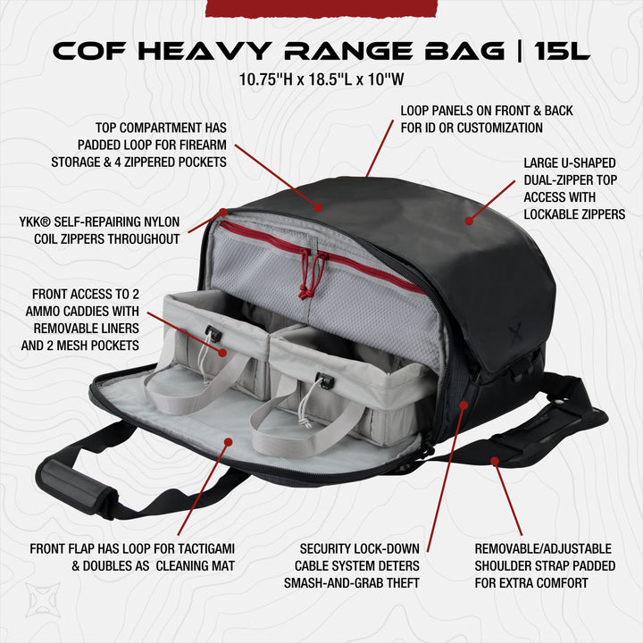 Vertx Cof Heavy Range Bag
