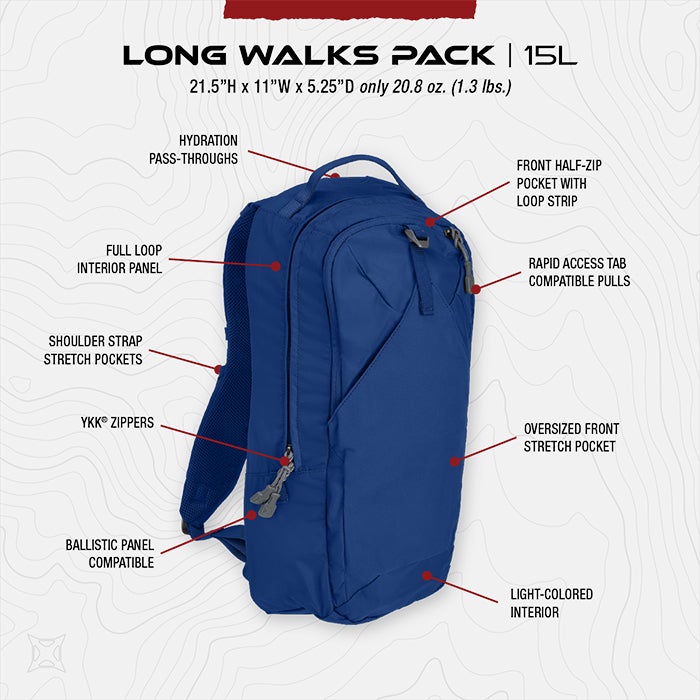 Vertx Long Walks Pack 15L
